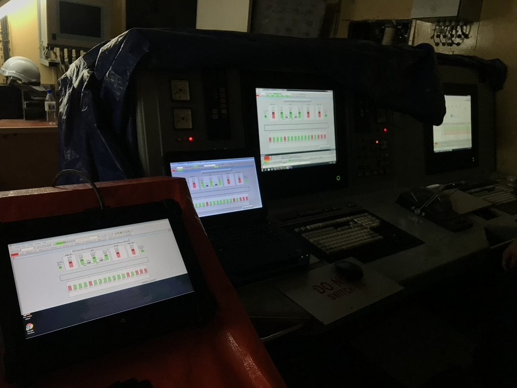 SCAMS control-room activity